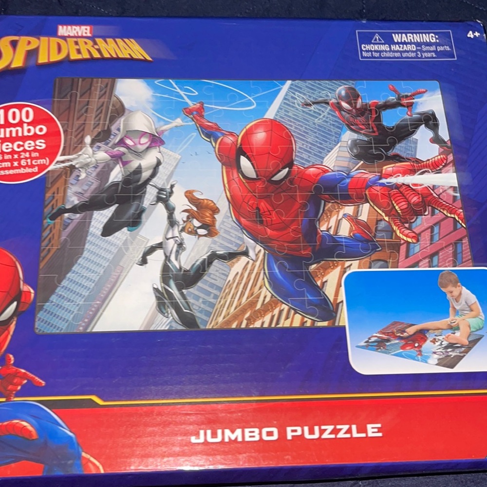 Marvel Jumbo Spider-Man Puzzle